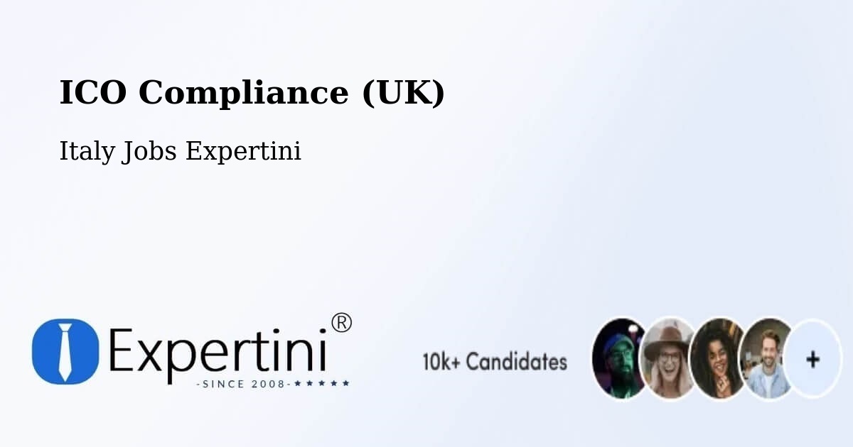 UK Data Protection & ICO Compliance – Ostuni - Italy Jobs Expertini